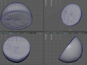 lemon half 3D Model