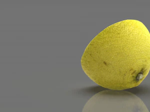 met&agrave; del limone Modello 3D