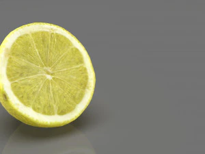 met&agrave; del limone Modello 3D