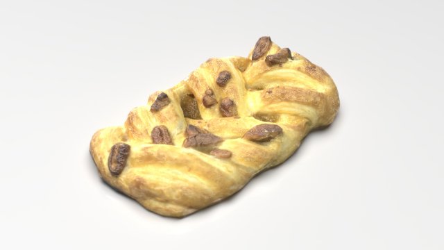 raisin braid Model 3D .c4d .max .obj .3ds .fbx .stl .blend 