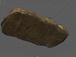 raisin braid Model 3D