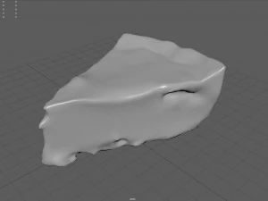 torta di formaggio Modello 3D