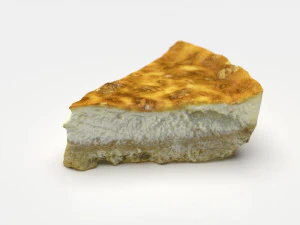 torta di formaggio Modello 3D