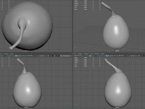 conference pear 3D Model