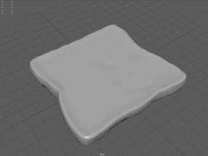 toast 3D Model