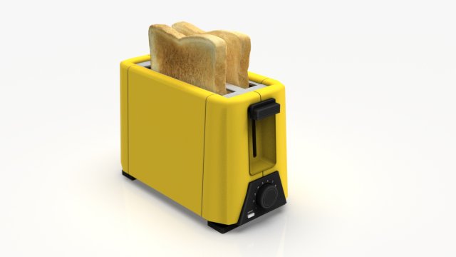 toaster 3D-Modell .c4d .max .obj .3ds .fbx .stl .blend 