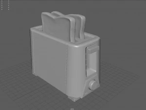 torradeira Modelo 3D