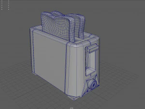 torradeira Modelo 3D