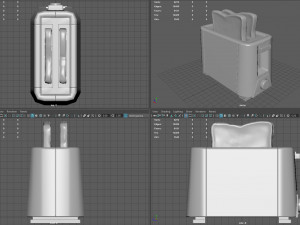 toaster 3D-Modell
