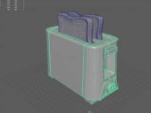 torradeira Modelo 3D