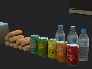 hot dog stand 3D Model