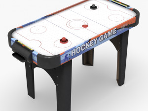 air hockey table 3D Model