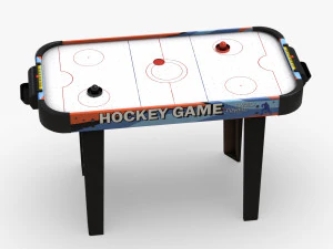 air hockey table 3D Model