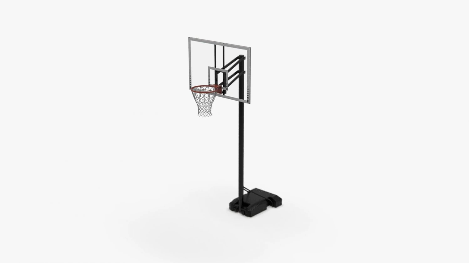 basketball basket 3D Model .c4d .max .obj .3ds .fbx .stl .blend 