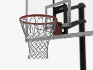 basketball basket 3D 模型