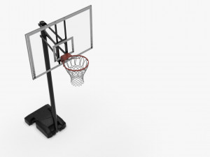 basketball basket 3D 模型