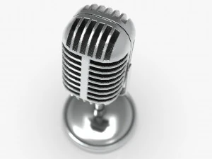 microphone 3D Model