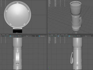 FLASHLIGHT 3D Model