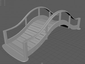 Japanese Bridge Modelo 3D