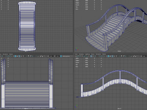 Japanese Bridge Modelo 3D