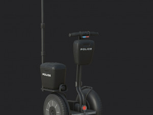 Segway police 3D-Modell