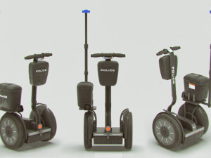 Segway police 3D-Modell