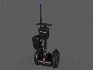 Segway police 3D-Modell