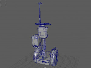 Segway police 3D-Modell