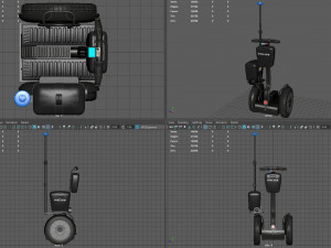 Segway police 3D-Modell