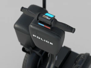 Polizia del Segway Modello 3D