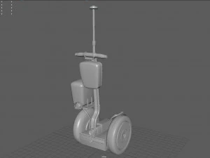Seguridad Segway Modelo 3D