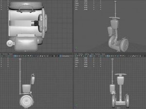 Seguridad Segway Modelo 3D