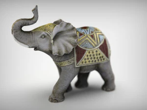 Decorative Elephant 3D Model
