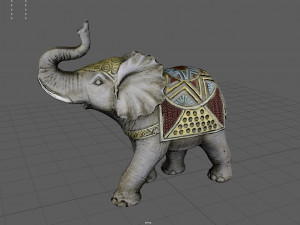 Decorative Elephant Model 3D