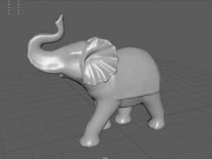 Decorative Elephant Model 3D
