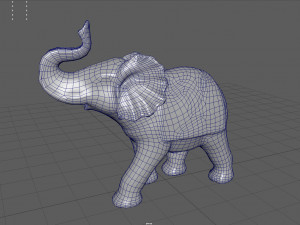 Decorative Elephant Model 3D