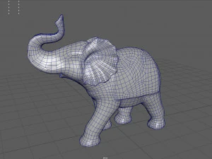Decorative Elephant 3D Model