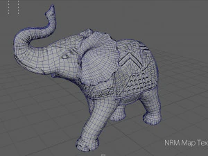Decorative Elephant 3D Model