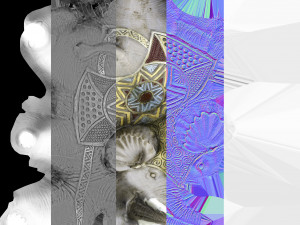 Decorative Elephant Model 3D