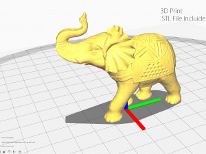 Decorative Elephant Model 3D