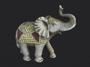 Decorative Elephant Model 3D