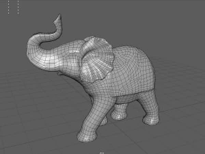 Decorative Elephant 3D Model