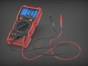Digital Multimeter 3D Model