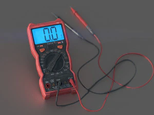 디지털 멀티미터 3D 모델