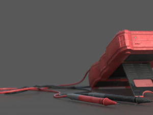 디지털 멀티미터 3D 모델