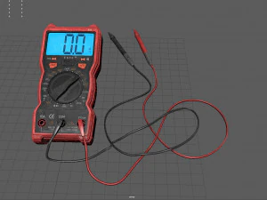 디지털 멀티미터 3D 모델