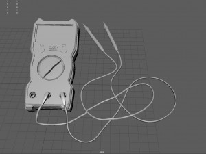 Digital Multimeter 3D Model
