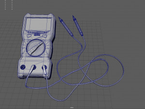 Digital Multimeter 3D Model