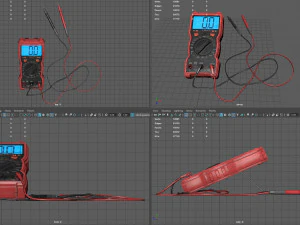 디지털 멀티미터 3D 모델