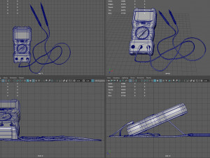Digital Multimeter 3D Model